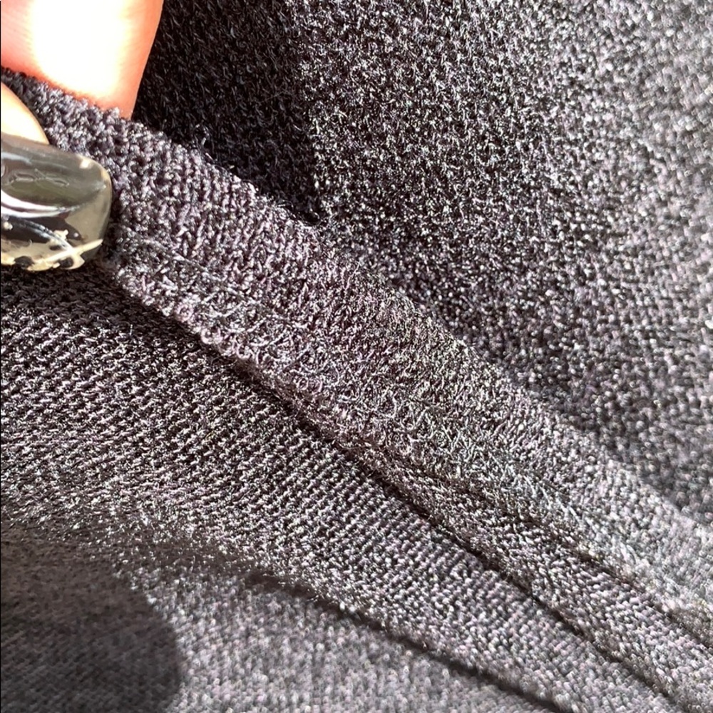 Black Leopard Animal Print Cowl Neck Knit Top - Picture 6 of 9